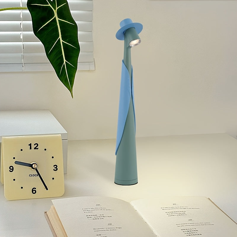 Hat Figure Rechargeable LED Table Lamp