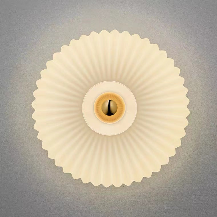 Nordic Ribbed Glass Wall Sconce