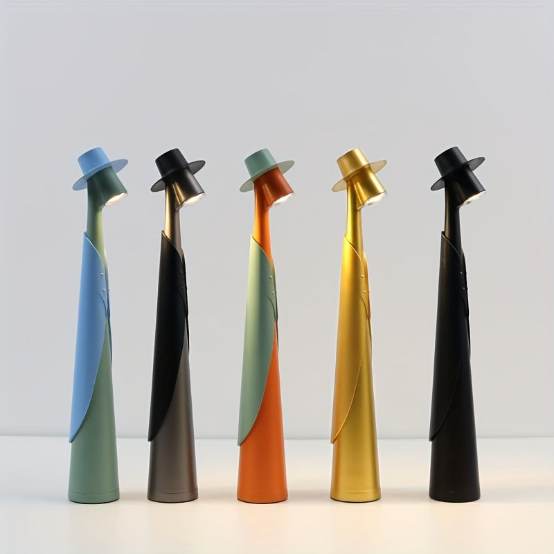 Hat Figure Rechargeable LED Table Lamp