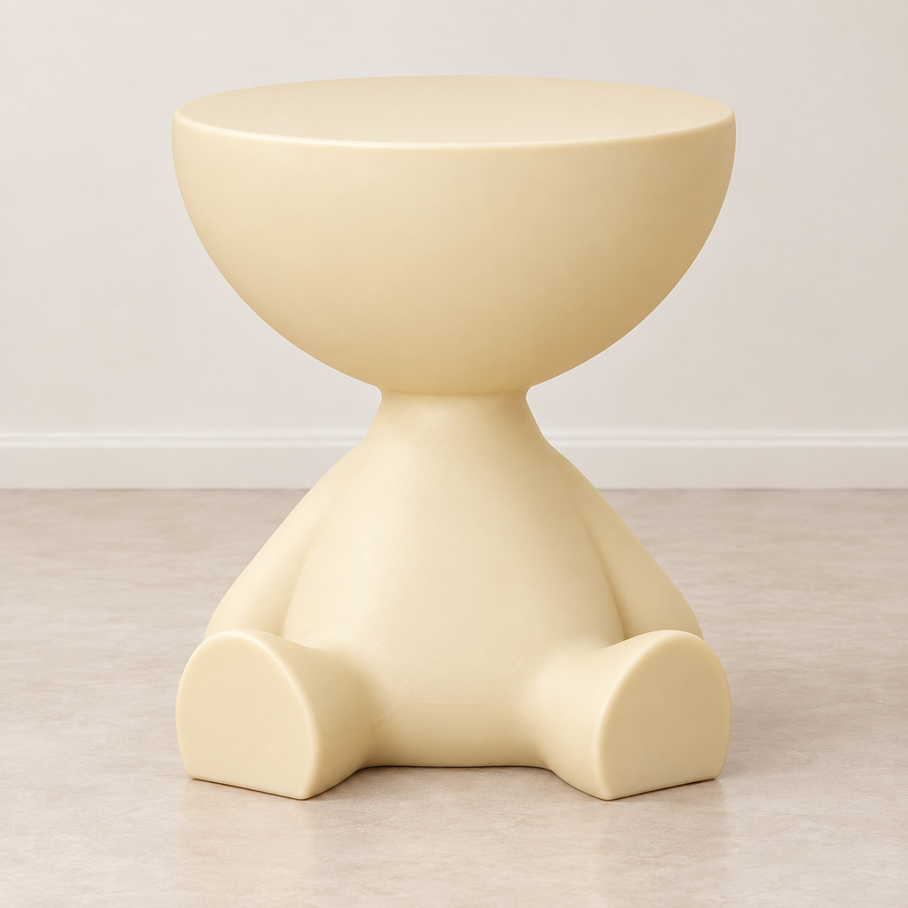 Cartoon Bear Storage Side Table