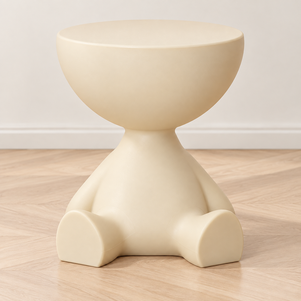 Cartoon Bear Storage Side Table
