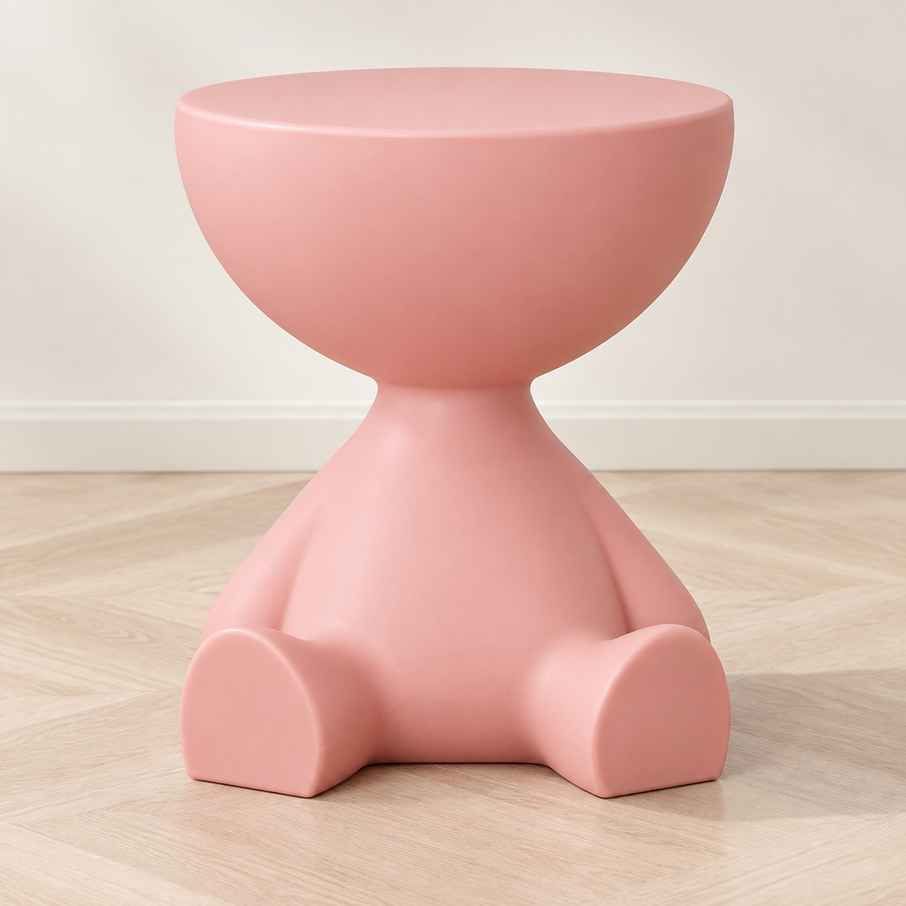 Cartoon Bear Storage Side Table