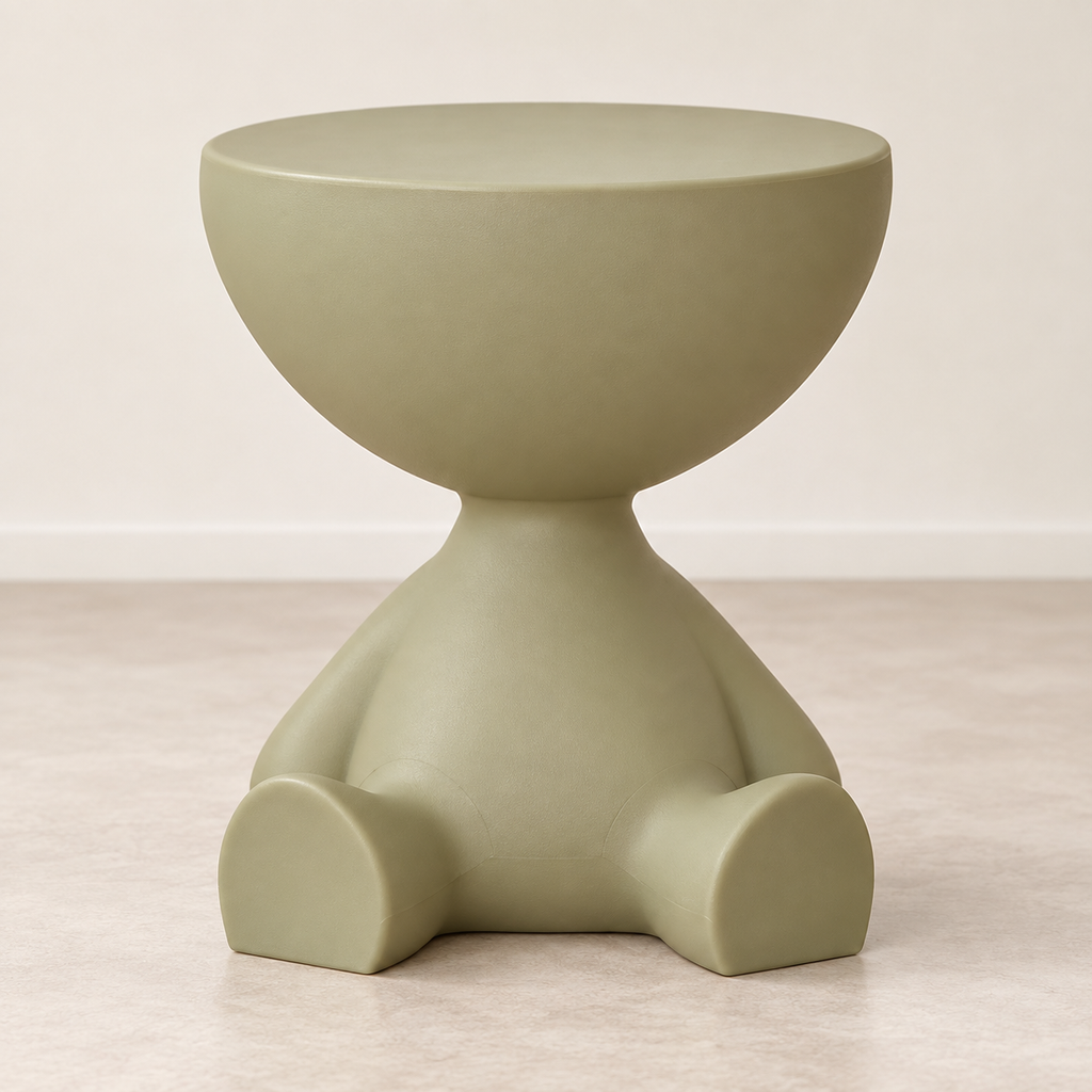 Cartoon Bear Storage Side Table