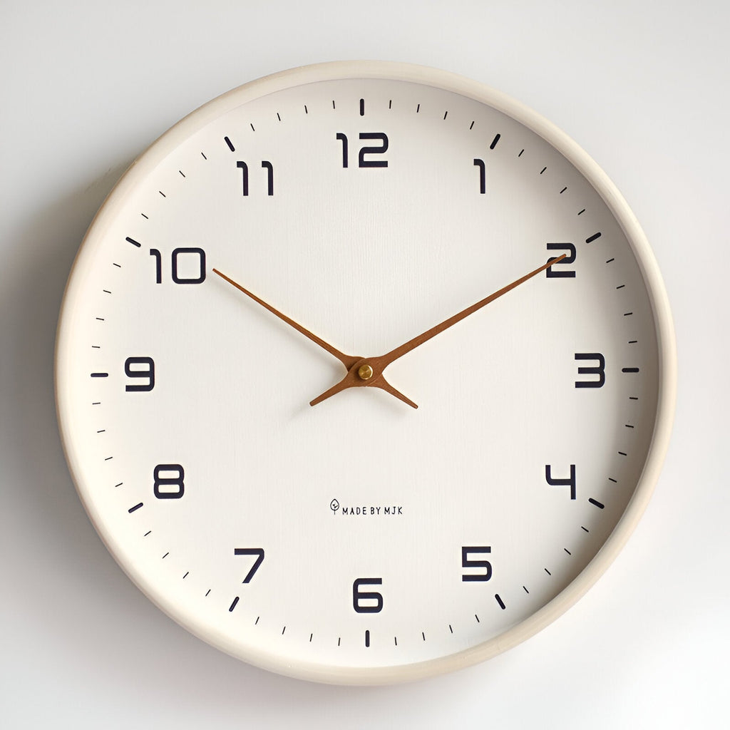 Nordic Wooden Wall Clock