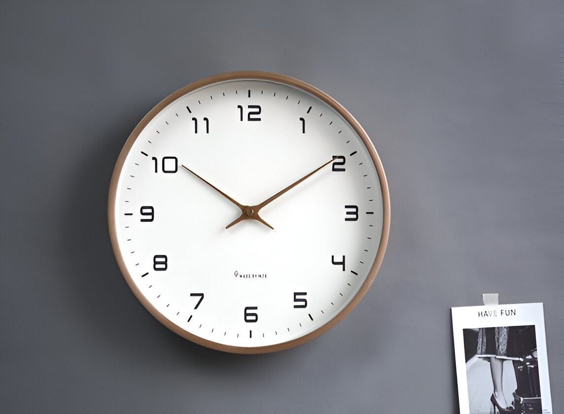 Nordic Wooden Wall Clock