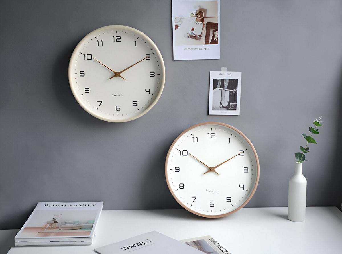 Nordic Wooden Wall Clock