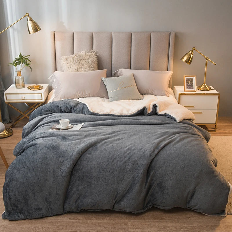 Cozy Double Sided Throw Blanket