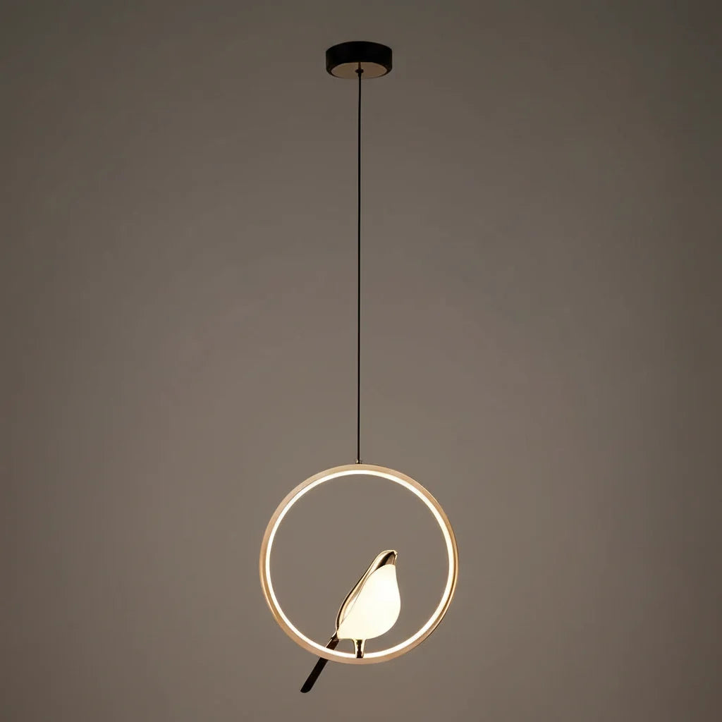 Magpie LED Bird Pendant Light