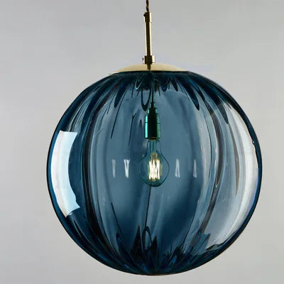 Modern Glass Globe Pendant Light