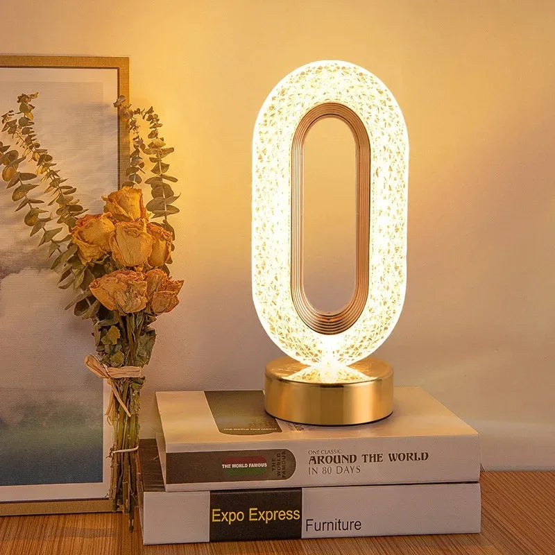 Stellora 3D Crystal LED Night Lamp