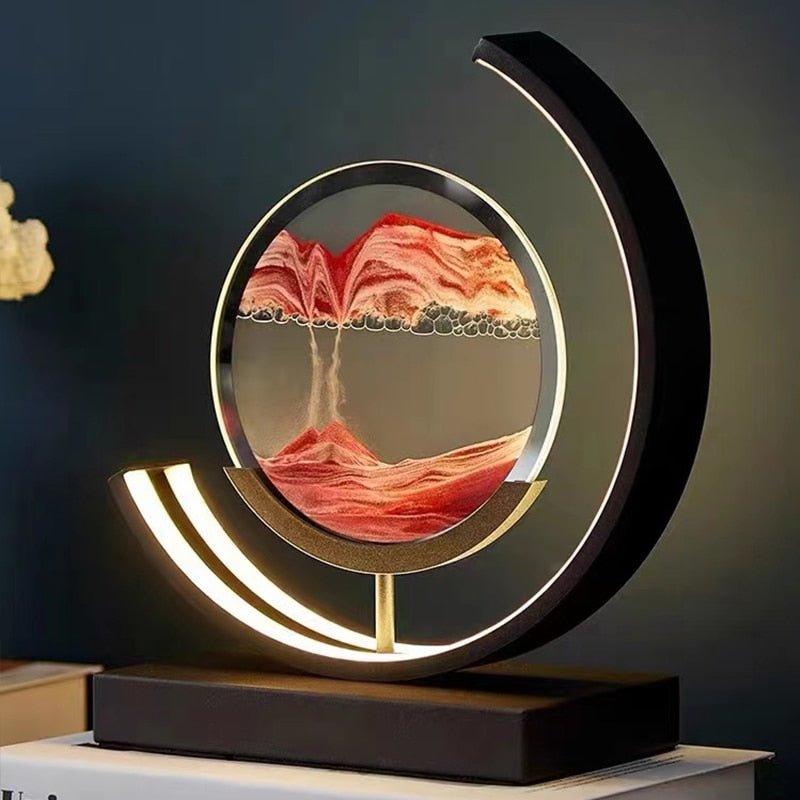 Sandlight Flowing Sand LED Lamp