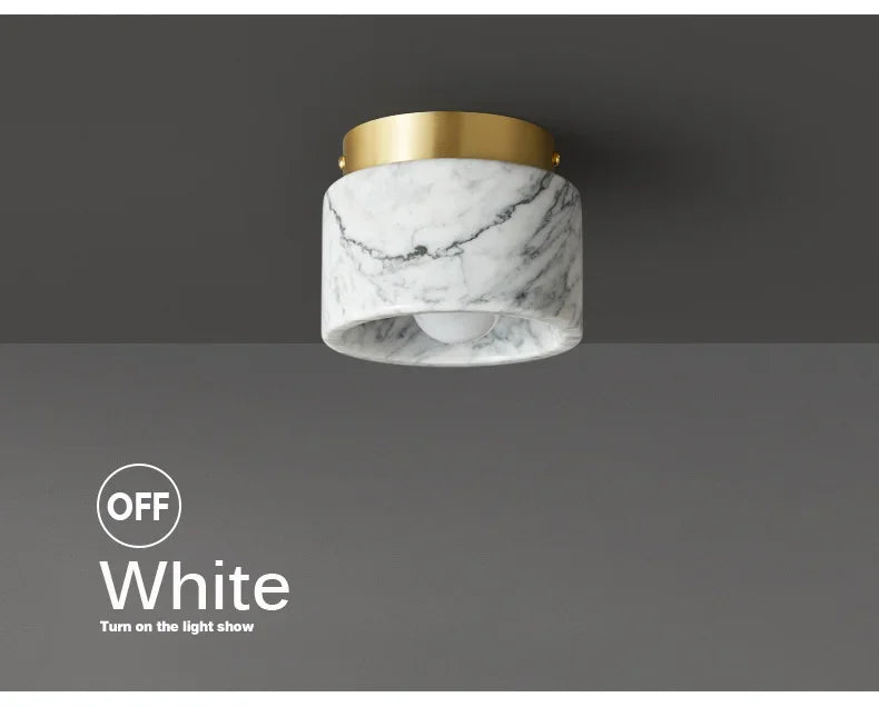 Nordic Marble Ceiling Downlight