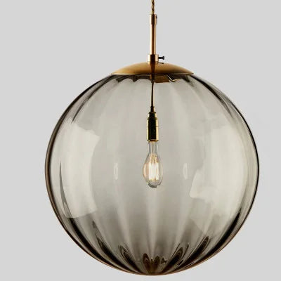 Modern Glass Globe Pendant Light