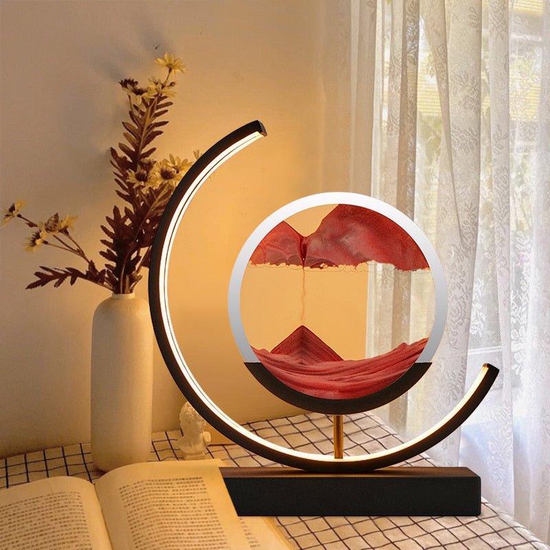 Sandlight Flowing Sand LED Lamp