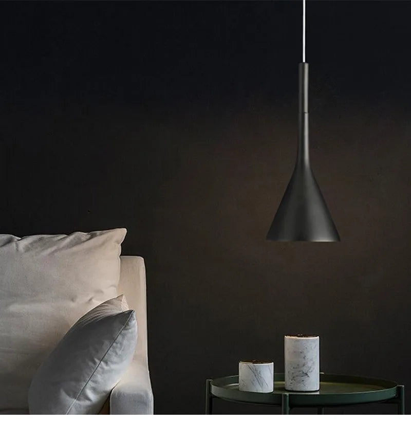 Teardrop Metal Pendant Light