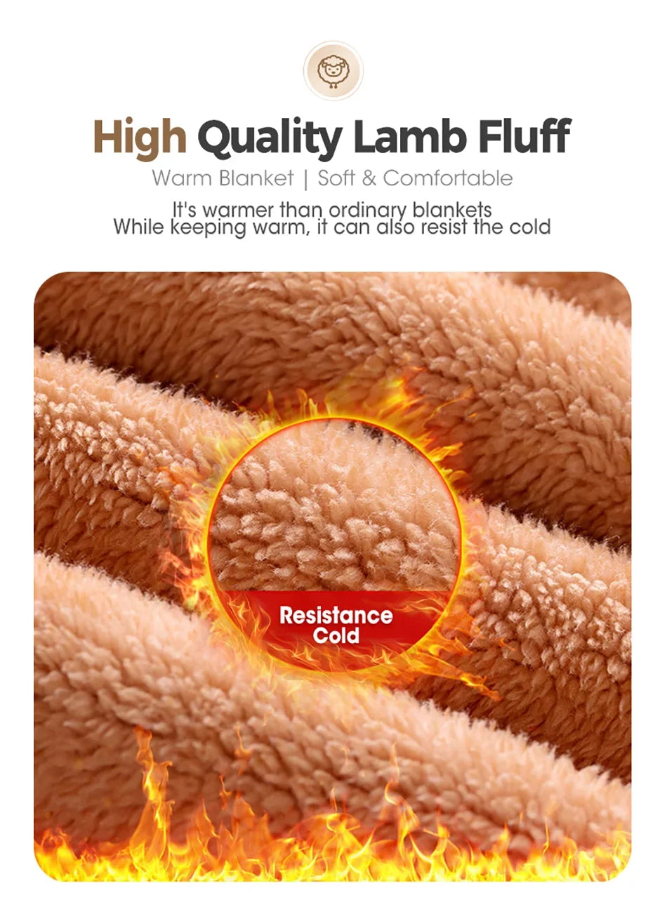Cozy Double Sided Throw Blanket