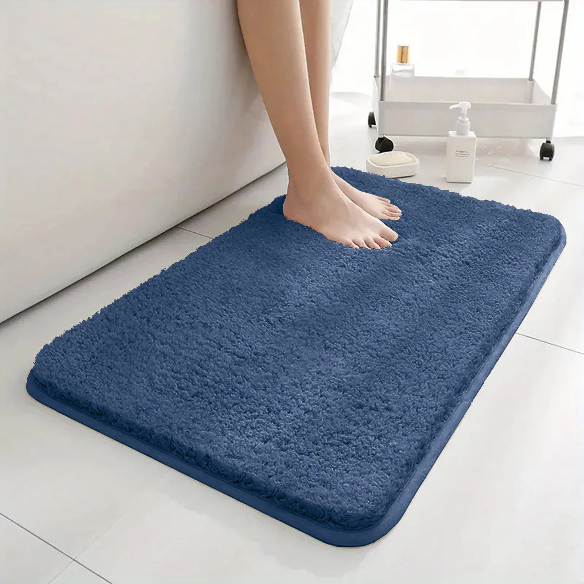 Plush Absorbent Bath Rug