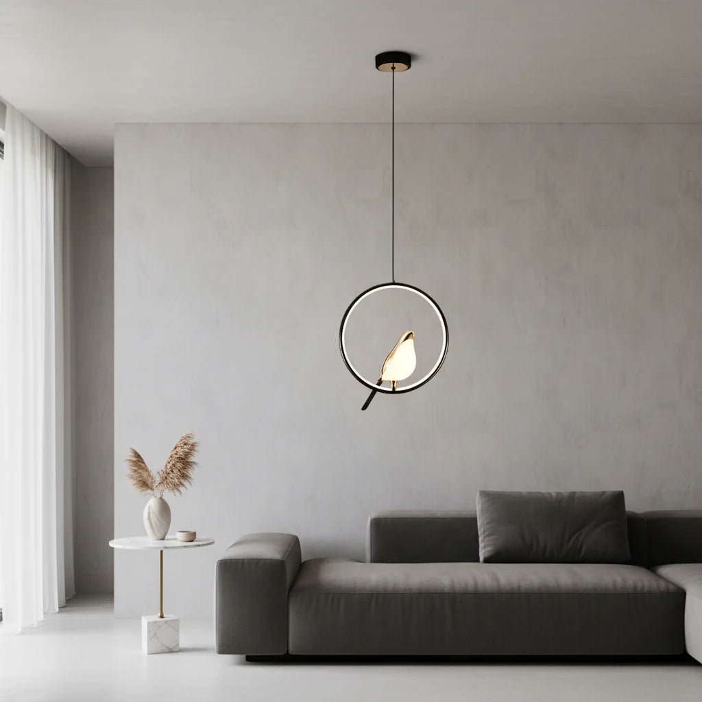 Magpie LED Bird Pendant Light