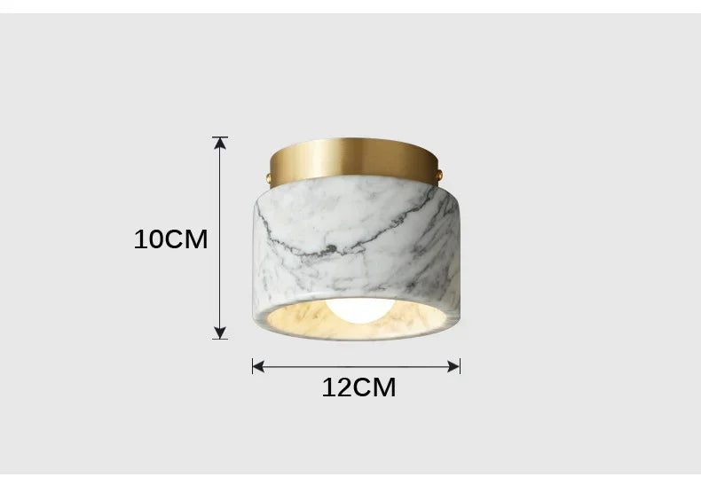 Nordic Marble Ceiling Downlight
