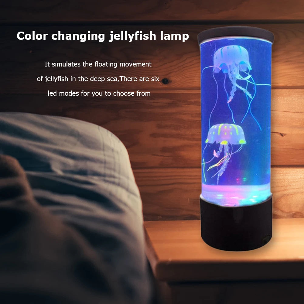 Jellyfish Color Glow Table Lamp