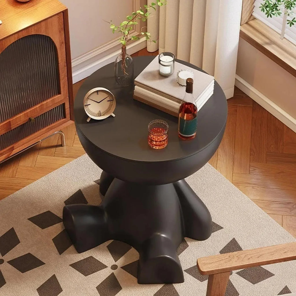 Cartoon Bear Storage Side Table