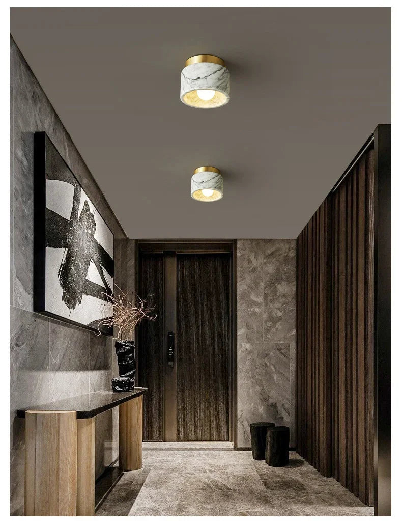 Nordic Marble Ceiling Downlight