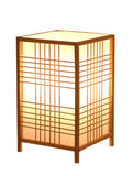 Woven Bamboo Bedside Lamp