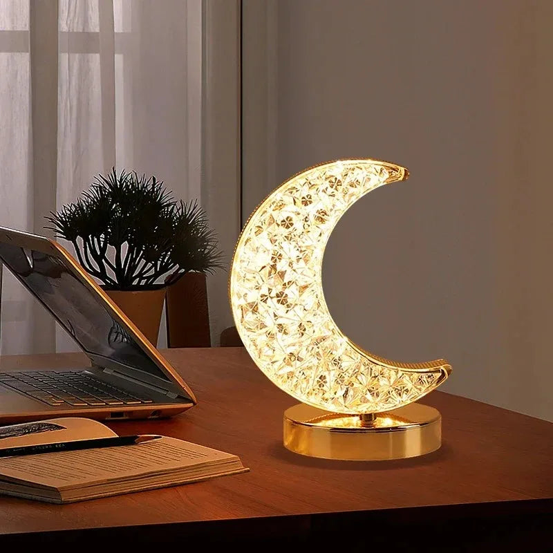 Stellora 3D Crystal LED Night Lamp