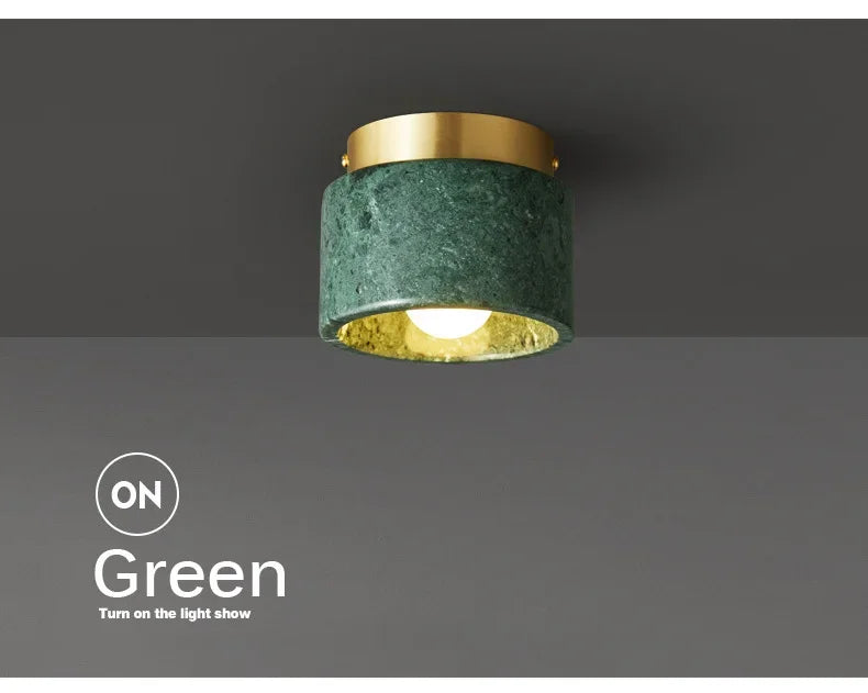 Nordic Marble Ceiling Downlight