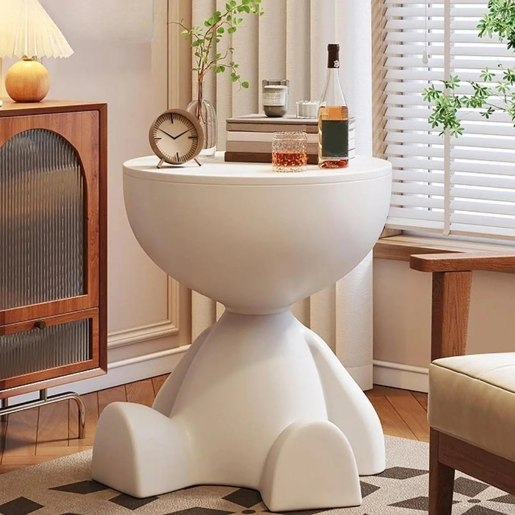 Cartoon Bear Storage Side Table