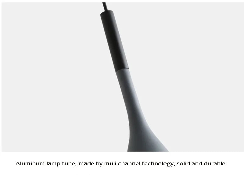 Teardrop Metal Pendant Light