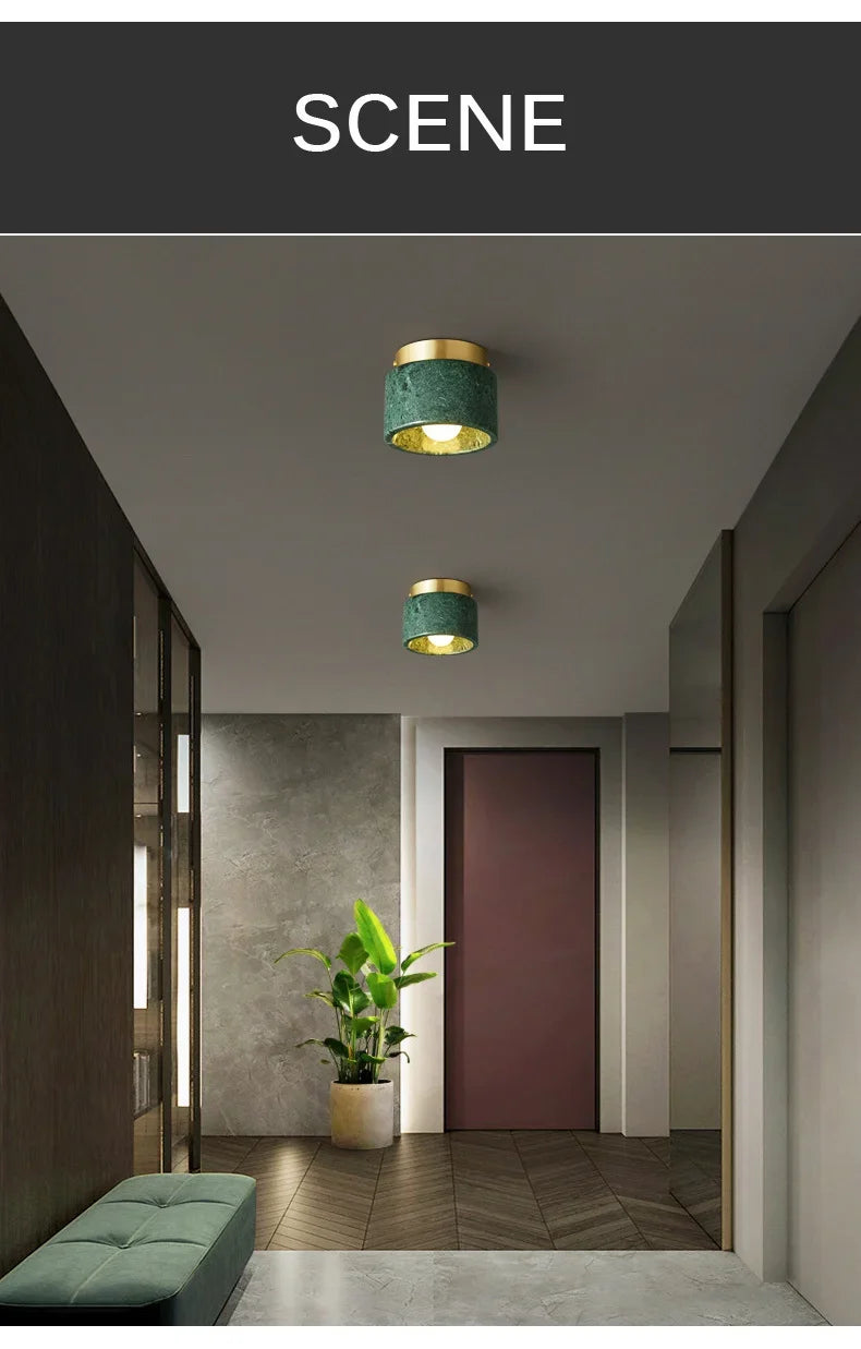 Nordic Marble Ceiling Downlight