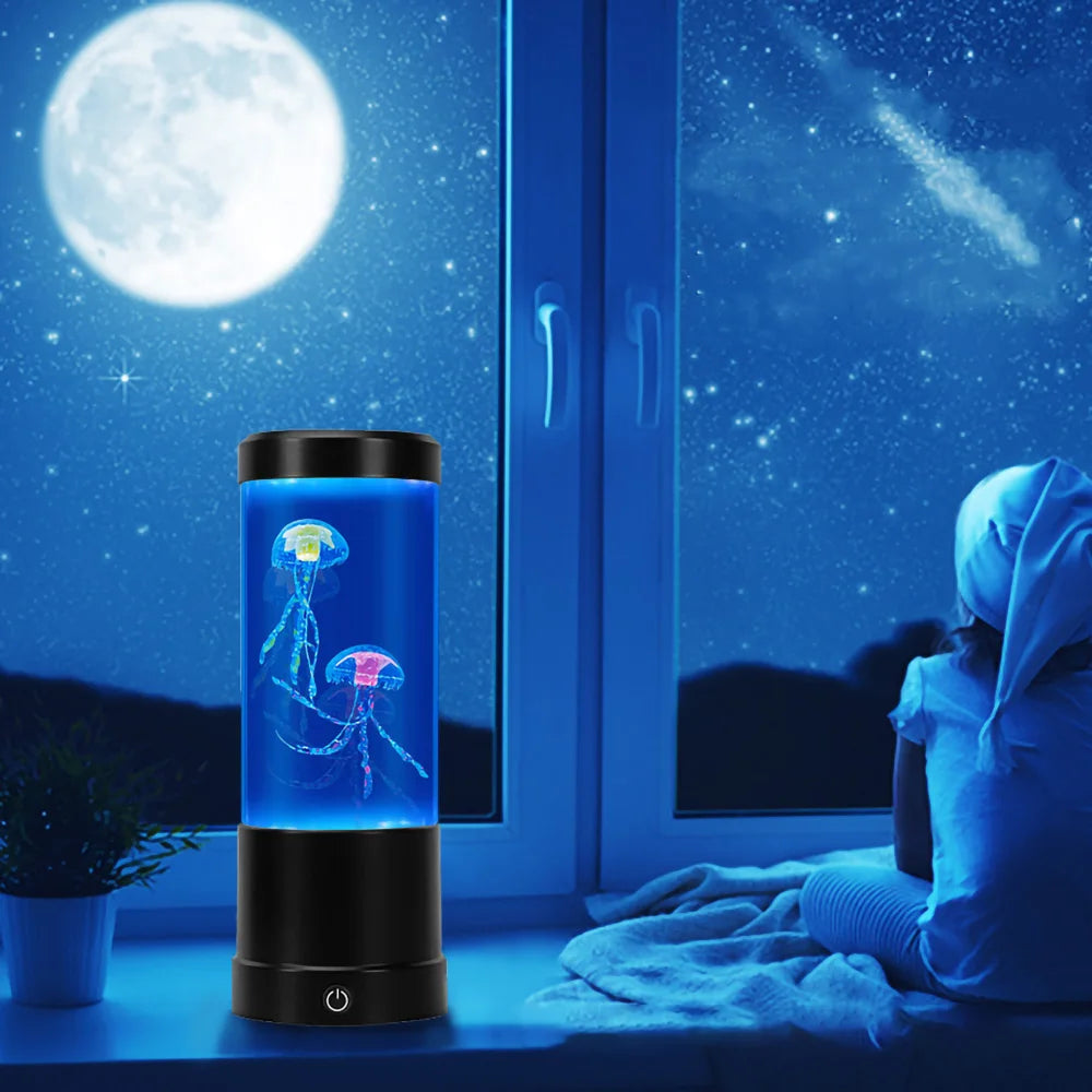 Jellyfish Color Glow Table Lamp
