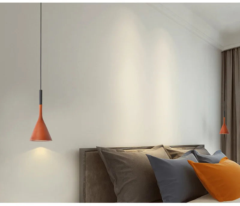 Teardrop Metal Pendant Light