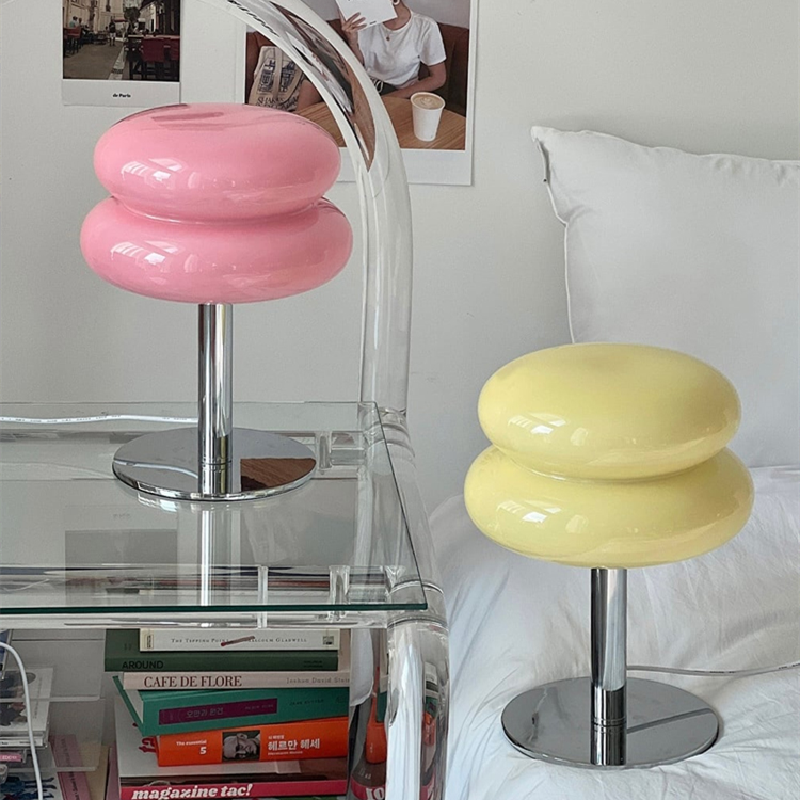 Italian Design Glass Table Lamp