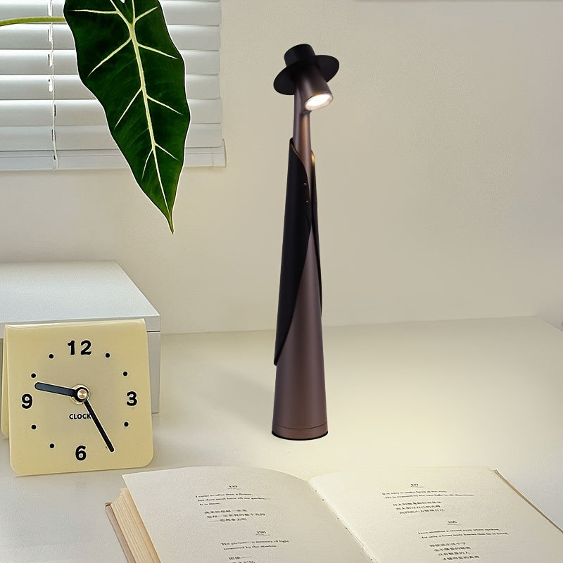 Hat Figure Rechargeable LED Table Lamp