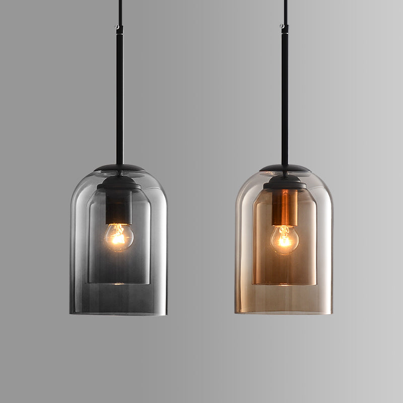Nordic Tinted Glass Pendant Light