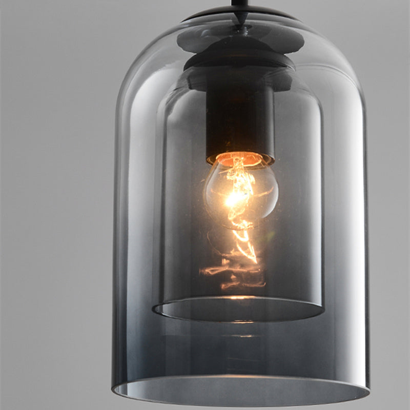 Nordic Tinted Glass Pendant Light